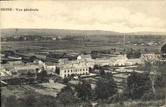 VINTAGE POSTCARD the Seine View