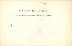 VINTAGE POSTCARD Park Of Malmaison the fountain and the River