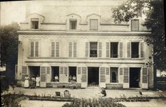 CARTE PHOTO Pontchartrain Demeure bourgeoise