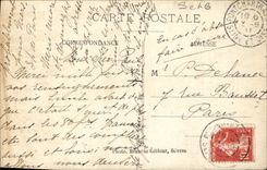 CARTE PHOTO Pontchartrain Demeure bourgeoise