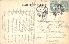 CPA Versailles Petit Trianon Chambre de Marie Antoinette