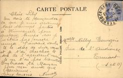 CPA Mont Cassel Statue du Marechal Foch Militaria