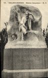 CPA Valenciennes Statue Carpeaux 1827 1875