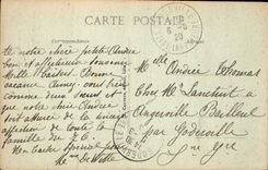 VINTAGE POSTCARD Tourcoing the Church Of the Sacring Heart