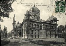 CPA Tourcoing Blanc Seau Chateau de M Victor Vaissier