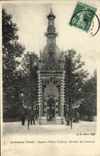 CPA Roubaix Square Pierre Catteau Clocher de Comines