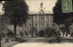 VINTAGE POSTCARD Douai the College