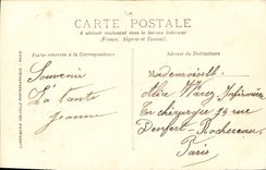 VINTAGE POSTCARD Douai the Church Holy Maurice