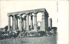 VINTAGE POSTCARD Greece Temple D' Egine