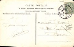 VINTAGE POSTCARD Lille Holy Gate of the Church Maurice