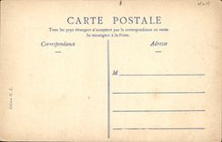 VINTAGE POSTCARD Lille Rihour Palate the Night