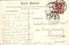 VINTAGE POSTCARD Lille Faidherbe Monument