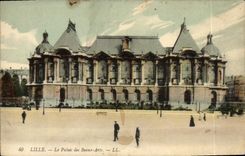 VINTAGE POSTCARD Lille the Palate of Baaux Arts