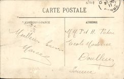 VINTAGE POSTCARD Lille the Monument of Pasteur