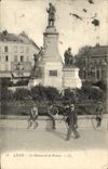 VINTAGE POSTCARD Lille the Monument of Pasleur