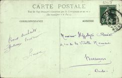 VINTAGE POSTCARD Lille the Monument of Pasleur