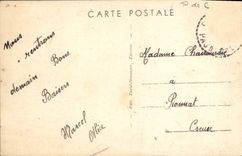 VINTAGE POSTCARD Condette Wild rabbits