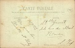 VINTAGE POSTCARD Holy Cloud the Basin of Trocadero