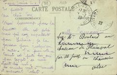 VINTAGE POSTCARD Artistic City D' Avray the Large Pond