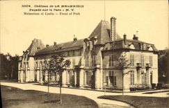 CPA Chateau de La Malmaison Facade sur le Parc 