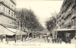 CPA Toulon Boulevard de Strasbourg Marins