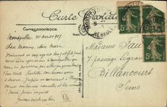 CPA Toulon Soleil couchant