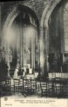 VINTAGE POSTCARD Guingamp Basilica Notre Dame de Bon Help Pillars of the Great chorus Paring Arc
