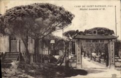 CPA Camp de Saint Raphael Hopital Annamite Militaria 