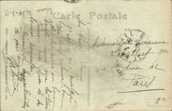 VINTAGE POSTCARD Camp of Saint Raphael Hospital Annamite Militaria