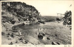 CPA Toulon Cap Brun Plage de Mejean
