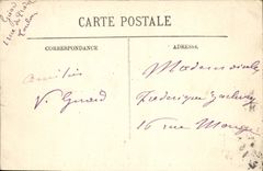 CPA Toulon Cap Brun Bord de Mer Vue sur le Mourillon