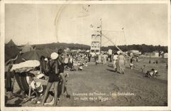 VINTAGE POSTCARD Toulon Surroundings of Sablettes a Corner of the Beach