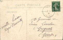 VINTAGE POSTCARD Cuers Notre Dame de Sante