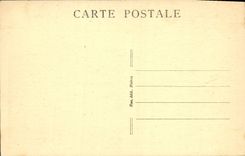 POSTAL Hyeres de la VENDIMIA en el camino de Fenouillet visto hacia la colina de Hyeres