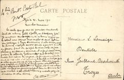 Avenida de Hyeres de la POSTAL de la VENDIMIA de Beauregard