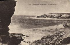 CPA Presqu'ile de Quiberon La Cote Sauvage