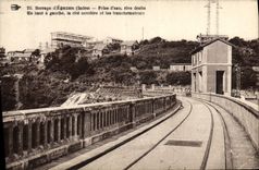 CPA Barrage d'Eguzon Prise d'eau rlve Droite La cite ouvriere et les transformateurs