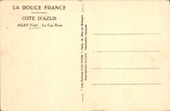 CPA Agay Le Cap Roux