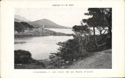 CPA Un coin de la rade d'Agay
