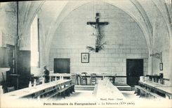POSTAL Small Seminar De Fontgombaud de la VENDIMIA el refectorio