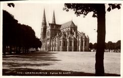 CPA Chateauroux Eglise St Andre