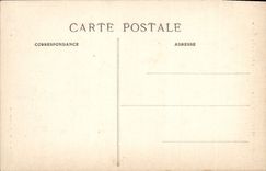 VINTAGE POSTCARD Chateauroux Church St Andre the Frontage