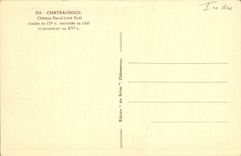 CPA Chateauroux Chateau Raoul