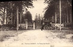 VINTAGE POSTCARD Surroundings of Auray the Field Of the Martyrs