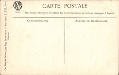 VINTAGE POSTCARD Auray Boats