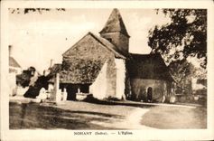 CPA Nohant L'Eglise
