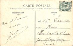 CPA Chateau De Saint Saens L'Etang