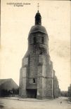 POSTAL Aigurande de la VENDIMIA la iglesia
