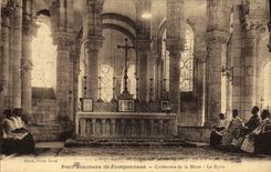 CPA Petit Seminaire De Fontgomaud Ceremonie De La Messe Le Kyrie