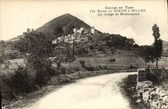 CPA Gorges De Tarn Route Du Rozier A Millau Le Village De Mostuejouls